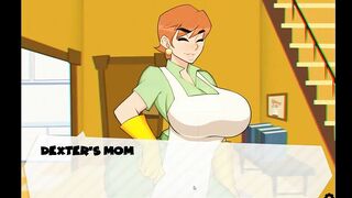 Dexter's milf-Huge Butt cougar Long Titted Friend Mother