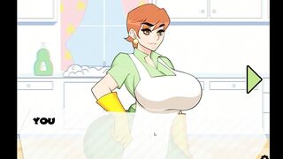 Dexter's milf-Huge Butt cougar Long Titted Friend Mother