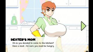 Dexter's milf-Huge Butt cougar Long Titted Friend Mother