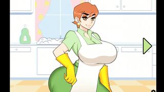 Dexter's milf-Huge Butt cougar Long Titted Friend Mother