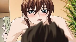 double penetration and foursomes with super babes - lesbo sex that