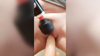 Rides my Toy till I Cum