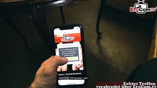 ECHTES ONLINE SEXDATE - Deutsches Paar hat romantisches Sextreffen