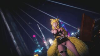 Mmd R18 Foxy Lady with Long Boobs hot and Beauty 3d Anime
