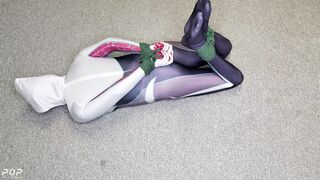 Spider Gwen's Fetish Escape Practice #1 - first try at a Fetish