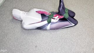 Spider Gwen's Fetish Escape Practice #1 - first try at a Fetish