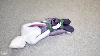 Spider Gwen's Fetish Escape Practice #1 - first try at a Fetish