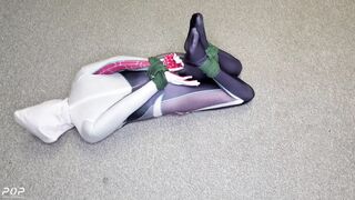 Spider Gwen's Fetish Escape Practice #1 - first try at a Fetish