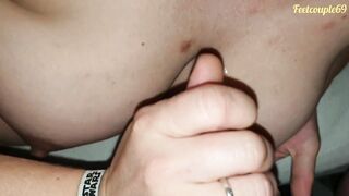 Cummed on my Fiance's Huge Jugs, Big Titted Covered inside Cum Load,