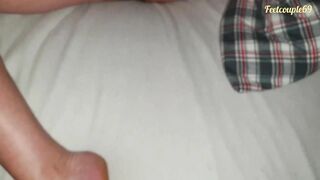 Thick Creampie on my Pregnant Fiance's Toes and Vagina, Crazy Bimbo Covered