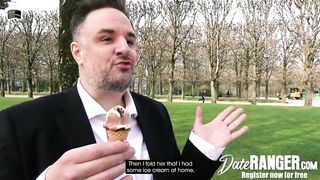 Anal sticking into and ice cream mess (Cougar Ania Kinski,
