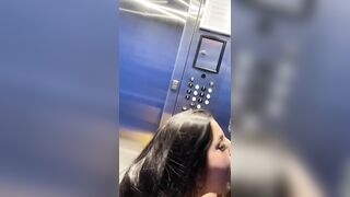 I BLOWN HIS PENIS INTO THE HOTEL ELEVATOR