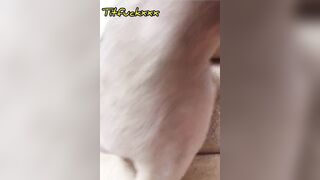 Turned On Bimbo Gets her Snatch Fingering Squirts all over Couch ارضا شدن و
