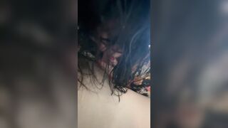 Sucking Off Huge Dick