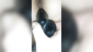 BBW mom TAKES bbc VIBRATOR FROM BEHIND