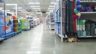 mom almost Caught Rubbing Cunt into Store