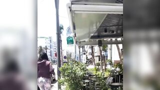 Huge Hug Booty Outside
