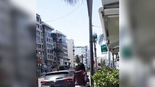 Huge Hug Booty Outside