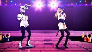 Mmd Chocolate Cream into Bismarck and Graf Kancolle