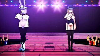 Mmd Chocolate Cream into Bismarck and Graf Kancolle