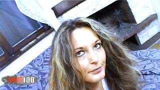 Bushy young bitch butt plowed by a mature man