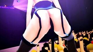 Mmd Bismarck and Graf Zeppelin Kancolle Plowed Goddess