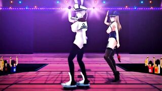 Mmd Bismarck and Graf Zeppelin Kancolle Plowed Goddess