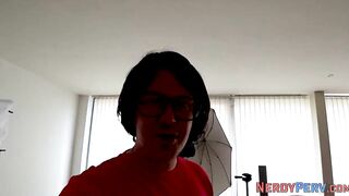 Leeds nerds sperm dick blowing brit