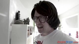 Leeds nerds sperm dick blowing brit