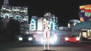 Mmd Babe White Hair Snatch that make you Cum again