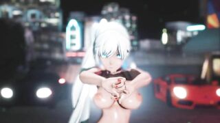 Mmd Babe White Hair Snatch that make you Cum again