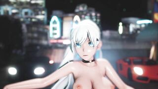 Mmd Babe White Hair Snatch that make you Cum again