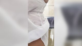 JusAgjrl - Exhibitionist HOE AFRICAN BIMBOS HAVING FUN WITH VAGINA INTO GAS STATION