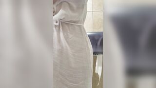JusAgjrl - Exhibitionist HOE AFRICAN BIMBOS HAVING FUN WITH VAGINA INTO GAS STATION