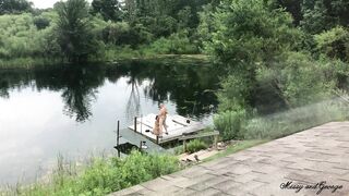 Multi Angle Outdoors Oral Sex and Facial - Missy and George