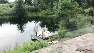 Multi Angle Outdoors Oral Sex and Facial - Missy and George