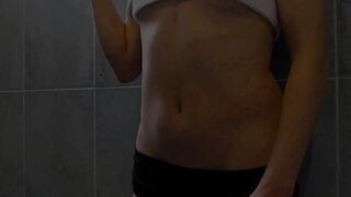 hot Grind on Paula's Tasty Belly her Navel Glows and Gets Turned