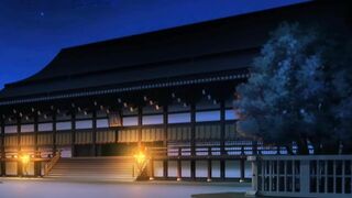 Young man fucks posh kimono-wearing cunt with mouth rough and raw leaving