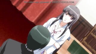 Young man fucks posh kimono-wearing cunt with mouth rough and raw leaving