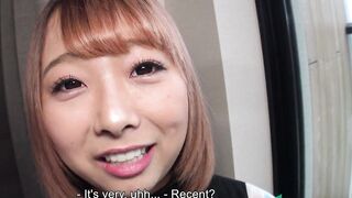 Chubby and Big Boobed Japanese Cheating lover is boned inside a