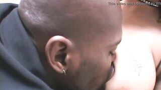 Long Tit Bombshell Carmen Haze Ruined By Huge Ebony Dick