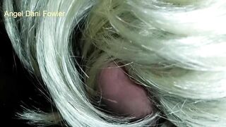Angel Fowler Giving Close up Bj to Bald Ebony Penis Full HD