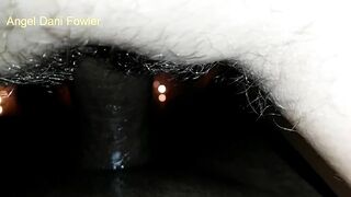 Close up Cunt Boned and Facial Expressions of Angel Fowler before getting