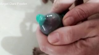 Angel Fowler Showing how to Place Condom over Cock Full HD -1080