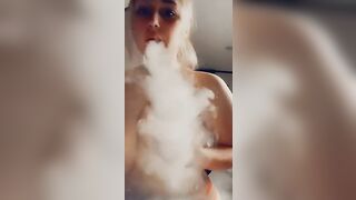 Smoke with my Huge Jugs and me again