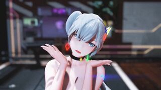 Mmd R18 Weiss the White Lady Cum Hunter will Suck you Dry