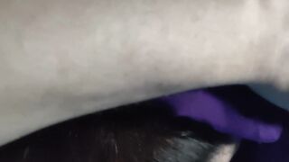 Step Cougar Secretly Blows Son Penis during Film Night Dad Left the