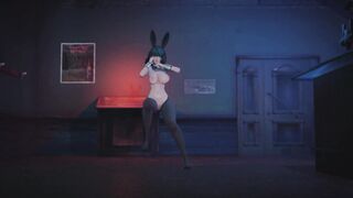 Mmd R18 Fubuki Bunny Suit bimbos who is Anal Specialist