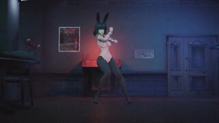 Mmd R18 Fubuki Bunny Suit bimbos who is Anal Specialist