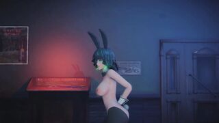 Mmd R18 Fubuki Bunny Suit bimbos who is Anal Specialist